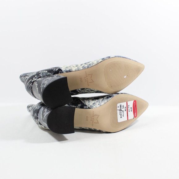 Marc Fisher LTD Womens Jarli 3 Leather Ankle Boot - Multicolor 6.5M - Picture 4 of 5